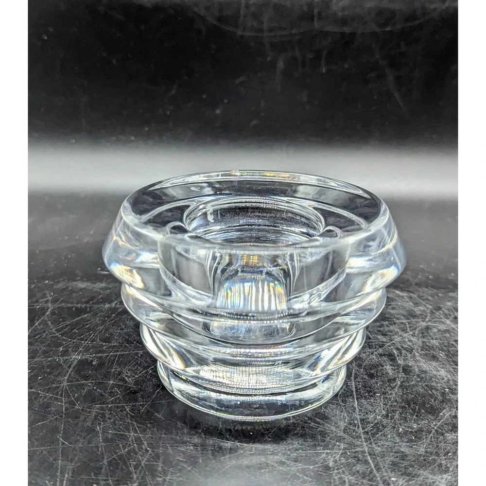 Lenox Ovations Radiance Clear Glass Votive Candle Holder 3
